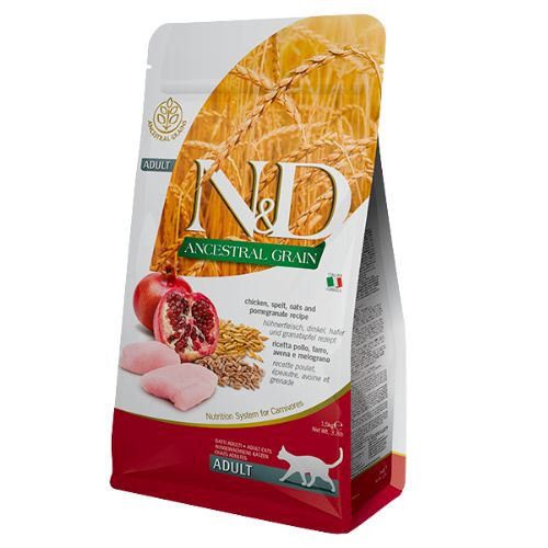 N&D ADULT CAT CHICKEN & POMEGRANATE